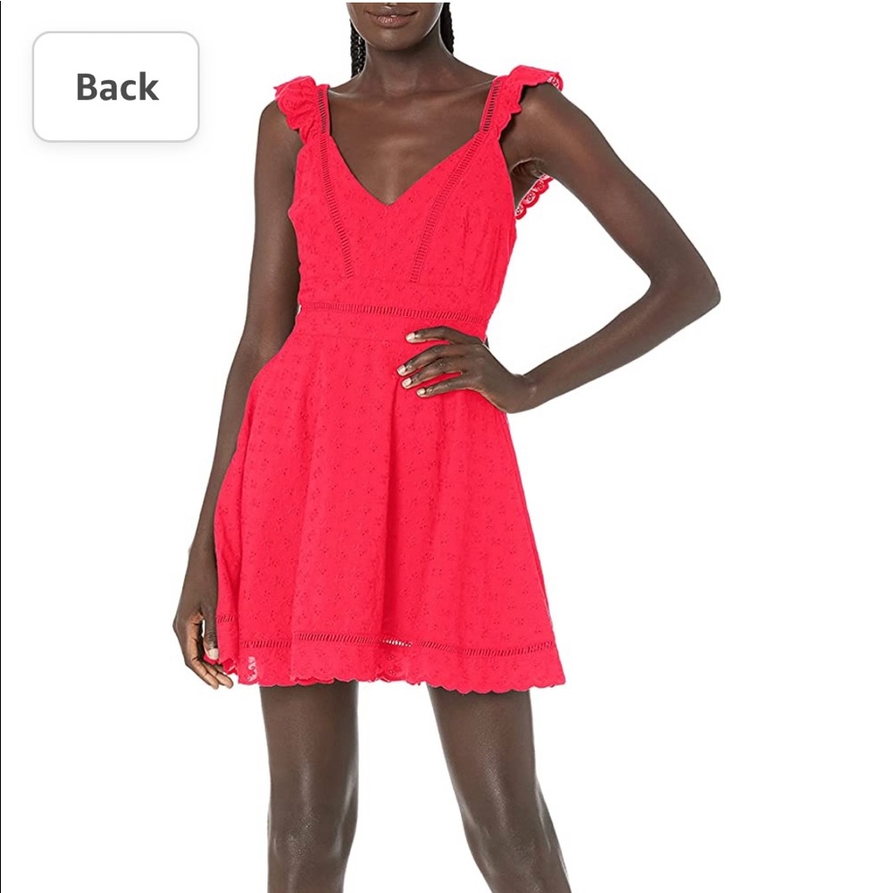 BB DAKOTA Women's Eyelet You Win Cotton Dress